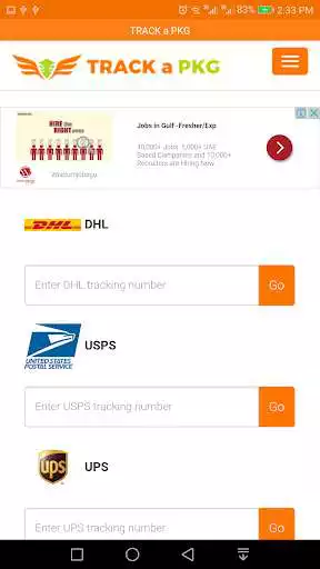Play Track a PKG - Courier Package Shipment Tracking