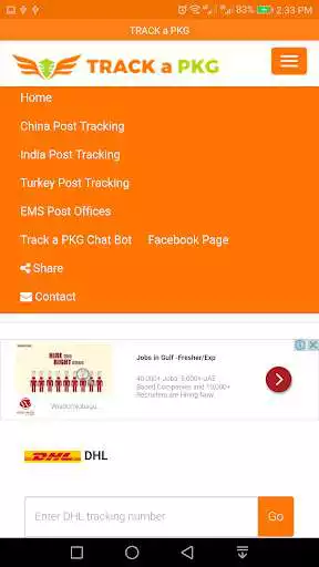 Play Track a PKG - Courier Package Shipment Tracking