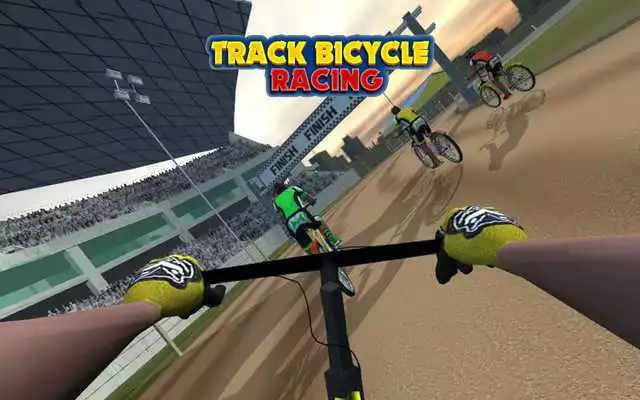 Play Track Cycling BMX Anticlock Bicycle Race