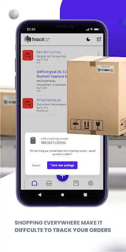 Play Trackdz: All in One Package Tracker, Track Parcels as an online game Trackdz: All in One Package Tracker, Track Parcels with UptoPlay