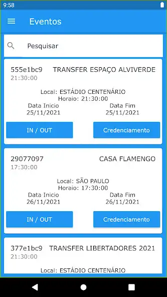 Play Tracker Eventos as an online game Tracker Eventos with UptoPlay