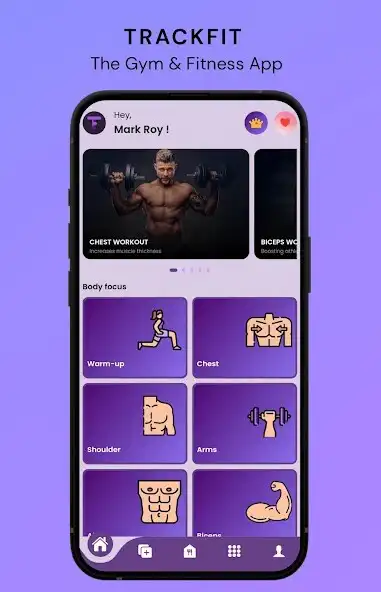 Play TrackFit - Gym  Workouts  and enjoy TrackFit - Gym  Workouts with UptoPlay