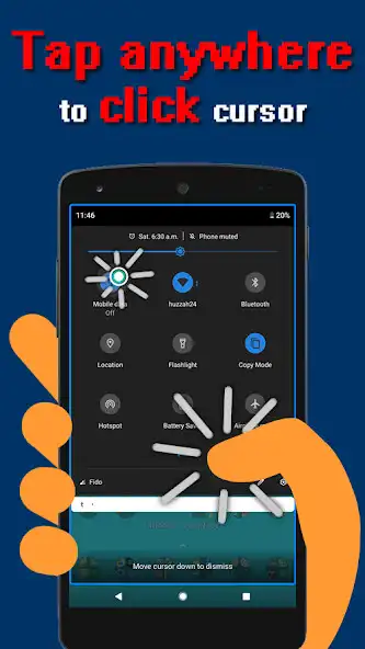 Play Trackpad: big phone mouse as an online game Trackpad: big phone mouse with UptoPlay