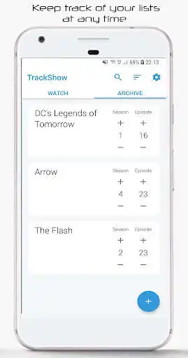 Play Track Show - TV shows tracker  and enjoy Track Show - TV shows tracker with UptoPlay
