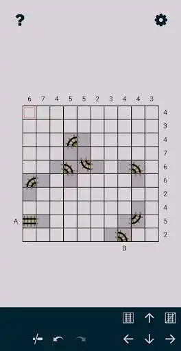 Play Tracks - Puzzle Game as an online game Tracks - Puzzle Game with UptoPlay