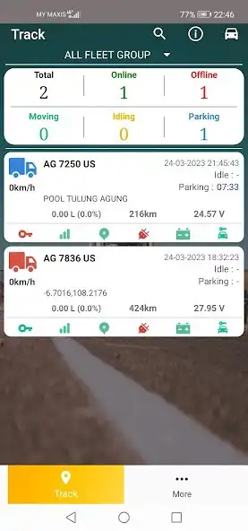 Play TrackVision (Indonesia) as an online game TrackVision (Indonesia) with UptoPlay