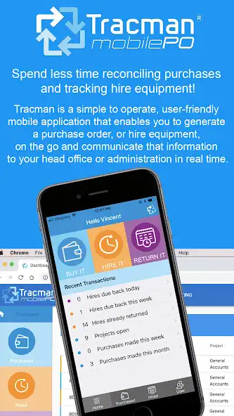 Play Tracman - Purchase Orders on the go!  and enjoy Tracman - Purchase Orders on the go! with UptoPlay