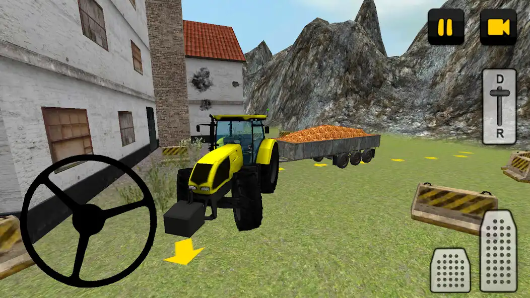 Play Tractor 3D: Potato Transport