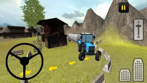 Play Tractor 3D: Water Transport as an online game Tractor 3D: Water Transport with UptoPlay