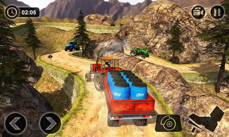 Play Tractor Cargo Transport Driver: Farming Simulator as an online game Tractor Cargo Transport Driver: Farming Simulator with UptoPlay