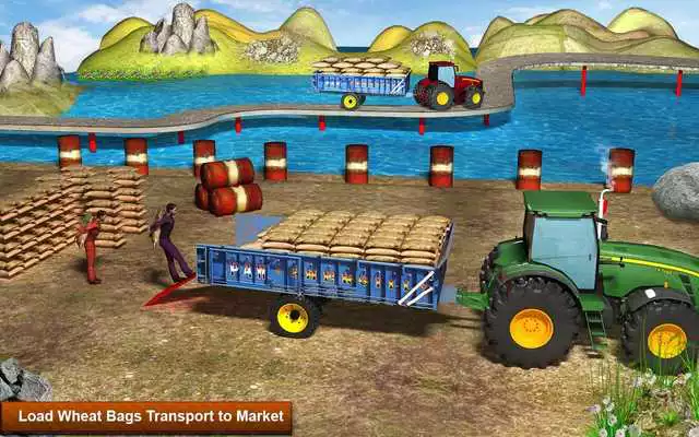 Play Tractor Cargo Transporter Farming Simulator