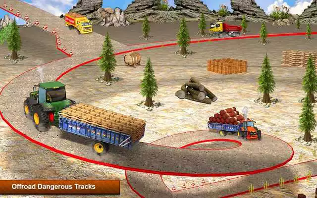 Play Tractor Cargo Transporter Farming Simulator