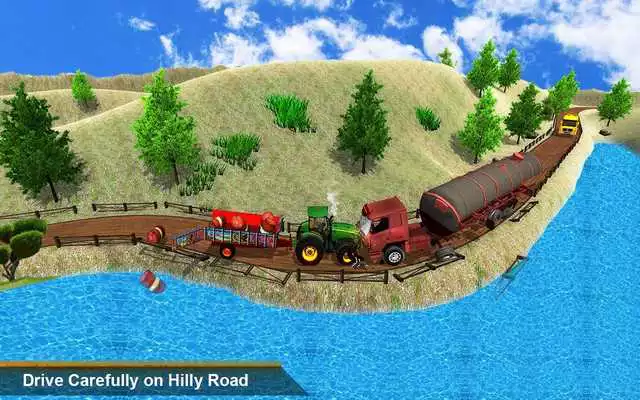 Play Tractor Cargo Transporter Farming Simulator