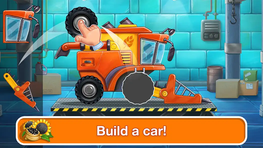 Play Tractor, car: kids farm games  and enjoy Tractor, car: kids farm games with UptoPlay
