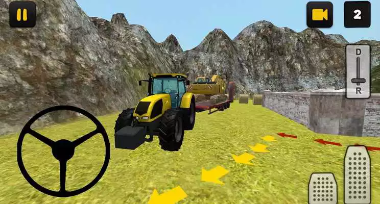 Play Tractor Driving 3D: Excavator Transport