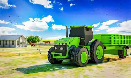 Play Tractor Driving Farming Sim 3D  and enjoy Tractor Driving Farming Sim 3D with UptoPlay