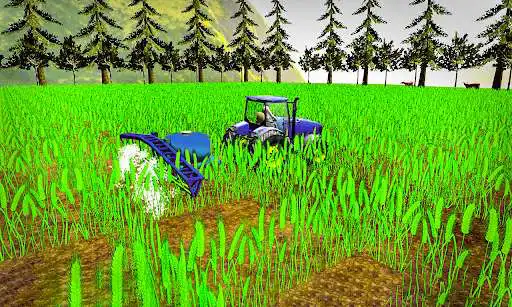 Play Tractor Driving Farming Sim 3D as an online game Tractor Driving Farming Sim 3D with UptoPlay