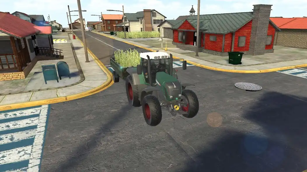 Play Tractor Driving Simulator 2 as an online game Tractor Driving Simulator 2 with UptoPlay