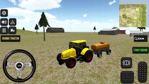 Play Tractor Driving Simulator as an online game Tractor Driving Simulator with UptoPlay