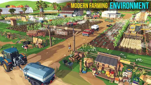 Play Tractor Farming Games 2022 as an online game Tractor Farming Games 2022 with UptoPlay