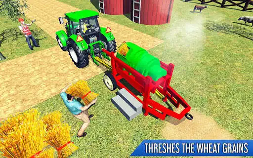 Play Tractor Farming Games 3D as an online game Tractor Farming Games 3D with UptoPlay