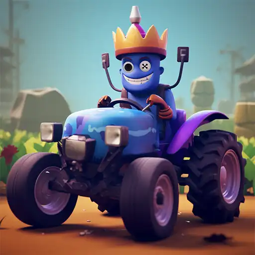 Play Tractor Farming Rainbow family APK