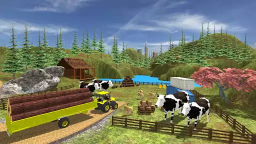 Play Tractor Farming Simulator3D
