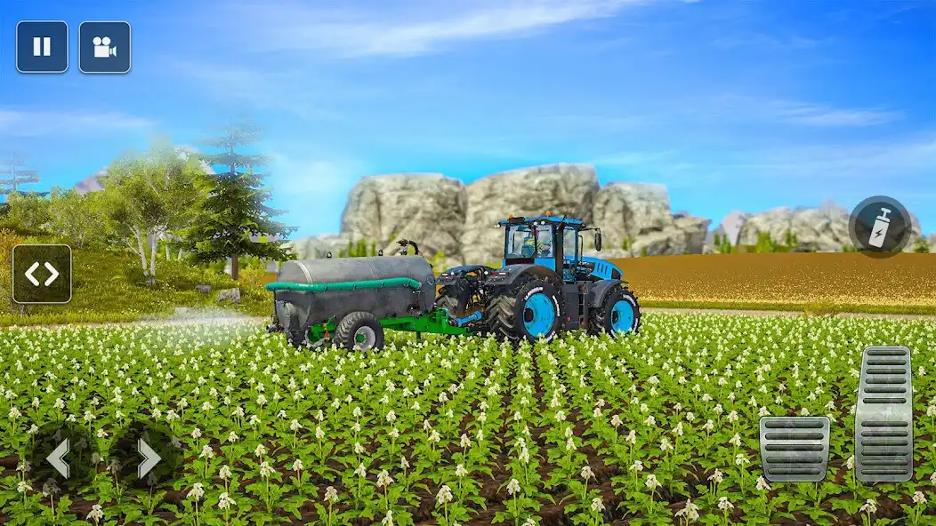 Play Tractor Farm Simulator Game  and enjoy Tractor Farm Simulator Game with UptoPlay