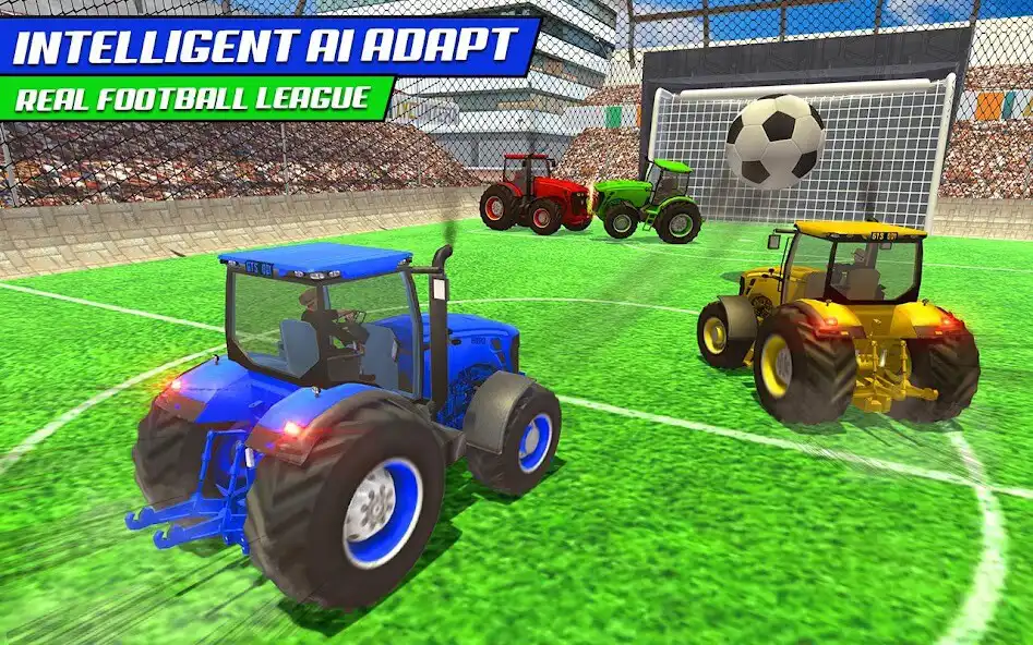 Play Tractor Football Soccer Hero as an online game Tractor Football Soccer Hero with UptoPlay