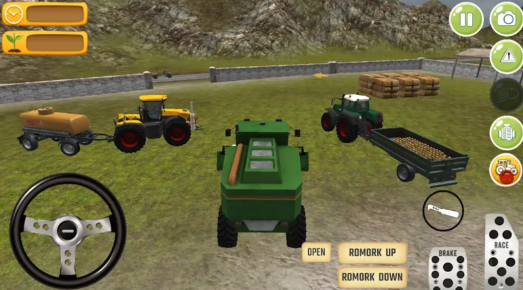 Play Tractor Jcb Driving Games as an online game Tractor Jcb Driving Games with UptoPlay