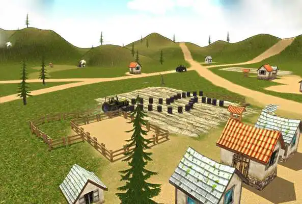 Play Tractor Parking 3d
