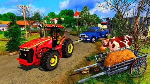 Play Tractor Pull And Farming Duty Bus Transport 2020  and enjoy Tractor Pull And Farming Duty Bus Transport 2020 with UptoPlay