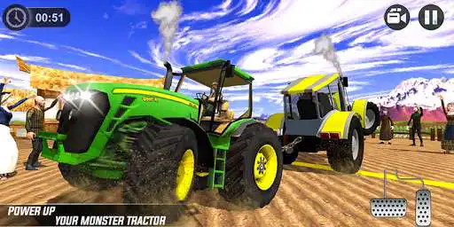 Play Tractor Pull Premier League 2021 as an online game Tractor Pull Premier League 2021 with UptoPlay