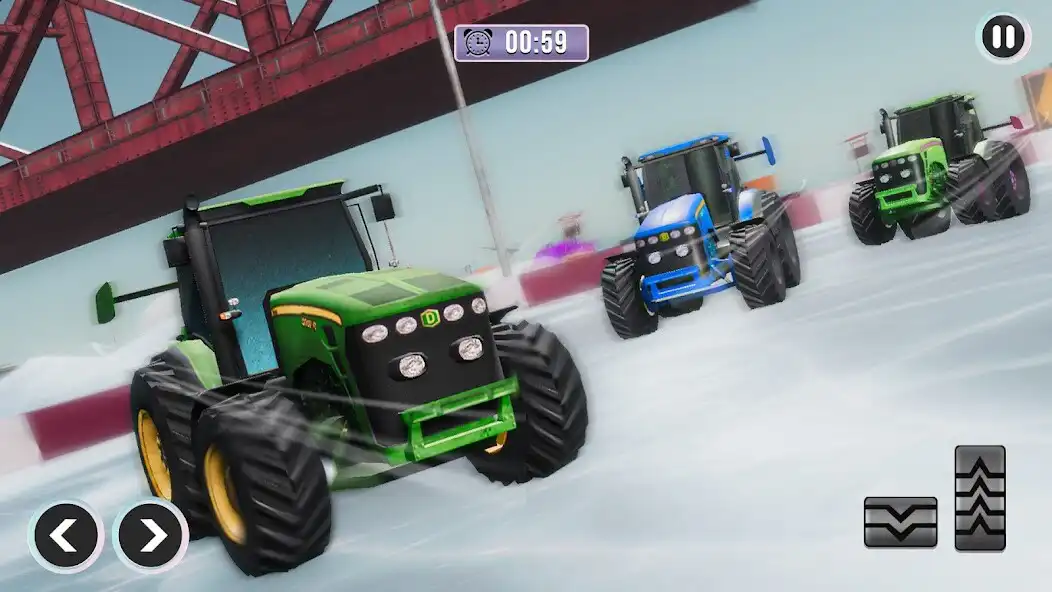 Play Tractor Racing 2: Tractor Game as an online game Tractor Racing 2: Tractor Game with UptoPlay