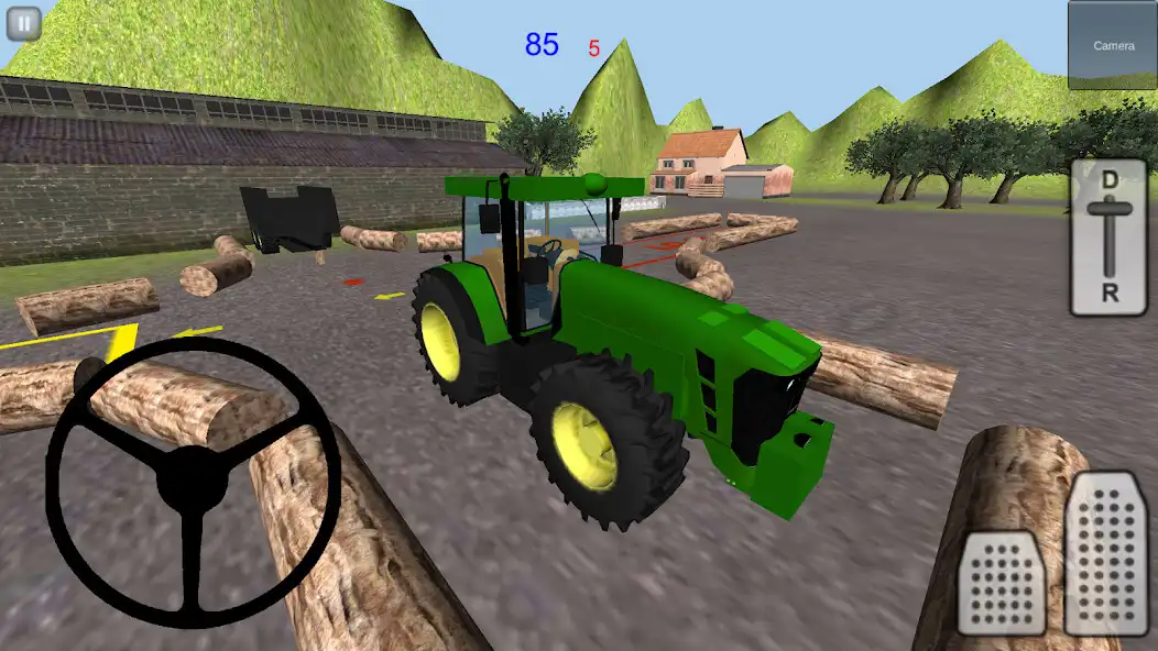 Play Tractor Simulator 3D: Forestry  and enjoy Tractor Simulator 3D: Forestry with UptoPlay