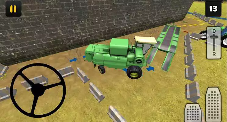 Play Tractor Simulator 3D: Harvester Transport