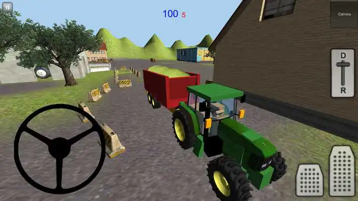 Play Tractor Simulator 3D: Silage