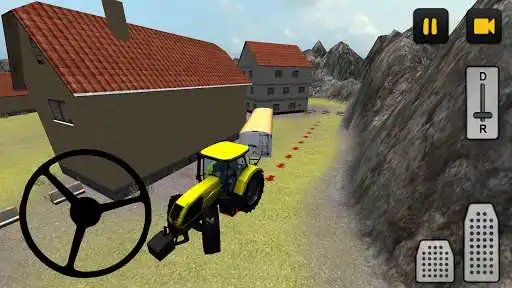 Play Tractor Simulator 3D: Wheat as an online game Tractor Simulator 3D: Wheat with UptoPlay