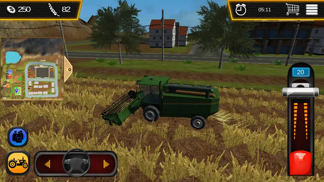 Play Tractor Simulator : Farming as an online game Tractor Simulator : Farming with UptoPlay