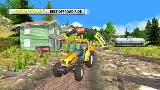 Play Tractor Taxi Simulator Modern Tractor Taxi game 21 as an online game Tractor Taxi Simulator Modern Tractor Taxi game 21 with UptoPlay