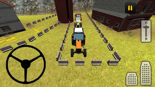 Play Tractor Transporter 3D 2 as an online game Tractor Transporter 3D 2 with UptoPlay