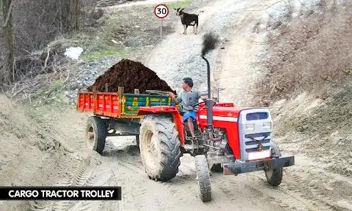 Play Tractor Trolley Farming Simulator Real Game  and enjoy Tractor Trolley Farming Simulator Real Game with UptoPlay