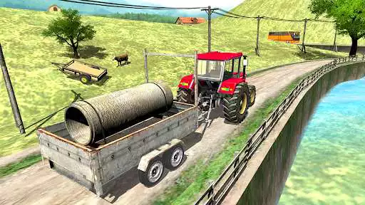 Play Tractor Trolley Simulator Game  and enjoy Tractor Trolley Simulator Game with UptoPlay