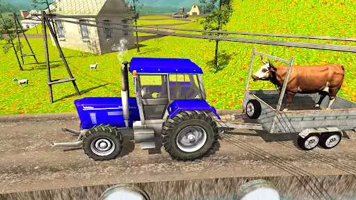 Play Tractor Trolley Simulator Game as an online game Tractor Trolley Simulator Game with UptoPlay