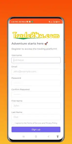 Play Trade24x as an online game Trade24x with UptoPlay