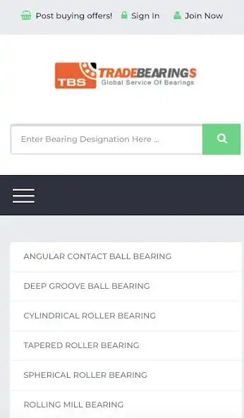 Play Tradebearings Bearings Enquiry  and enjoy Tradebearings Bearings Enquiry with UptoPlay
