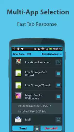 Play  Trade - Bluetooth App Send