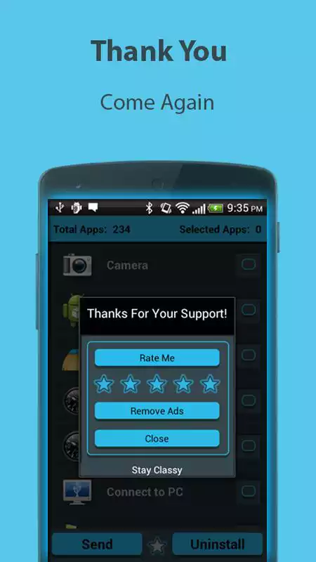 Play  Trade - Bluetooth App Send