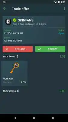 Play Trade Client WAX