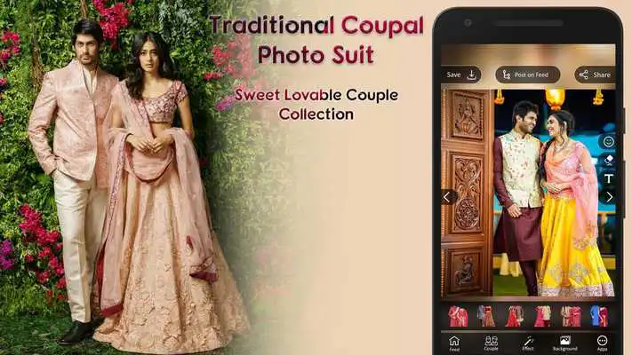 Play Traditional Couple Photo Suit